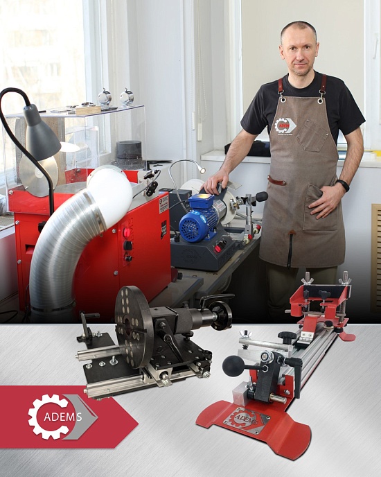 Your New Helpers for Perfect Sharpening: The Advantages of ADEMS Grate System and Ride Line